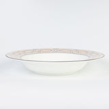 Loop Blush/White Soup Bowl