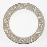 Loop Truffle/White Soup Bowl