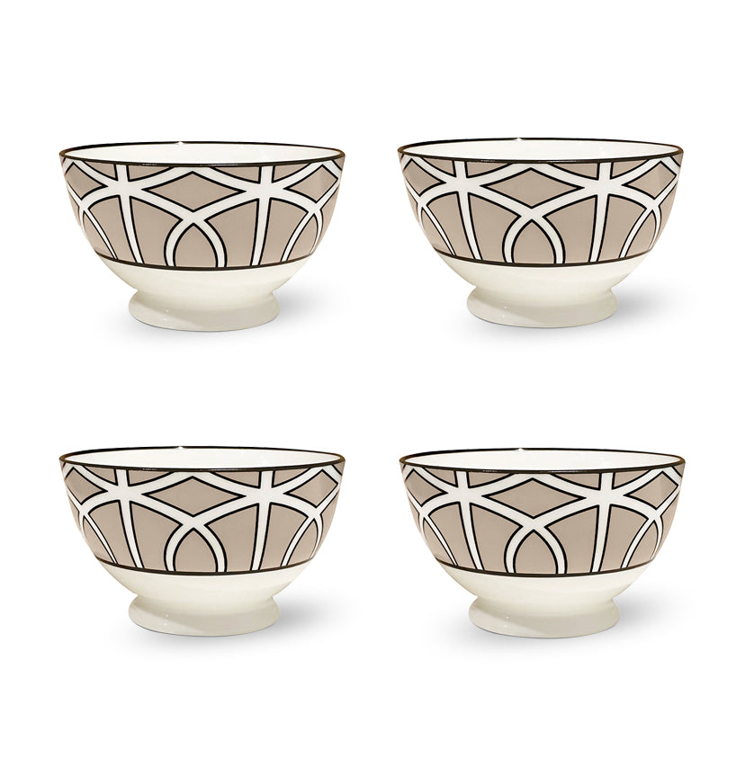 Loop Truffle Sugar/Nut Bowls Set of 4 - SPECIAL OFFER