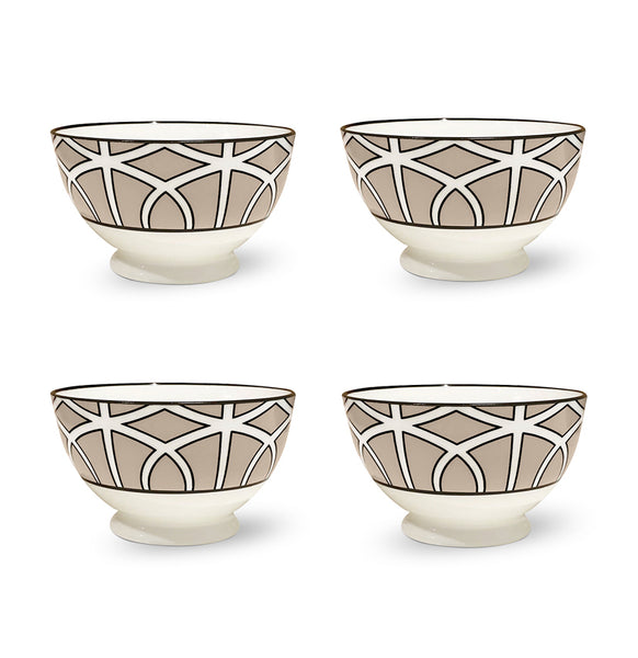 Loop Truffle Sugar/Nut Bowls Set of 4 - SPECIAL OFFER