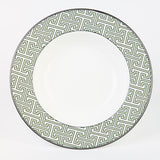 Maze Apple Green/White Soup Bowl