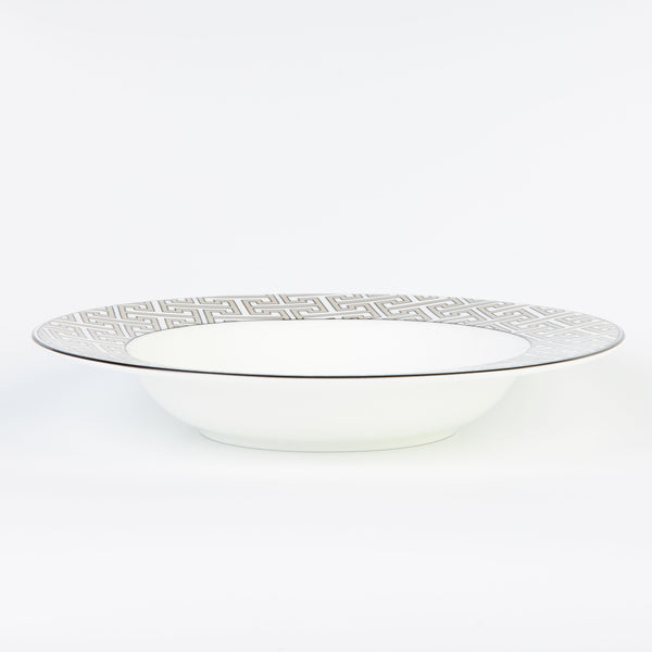 Maze Truffle/White Soup Bowl