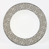 Maze Truffle/White Soup Bowl