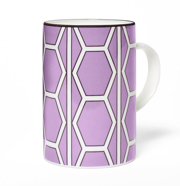 Hex Violet/White Mug