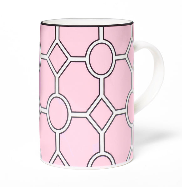 Hoop Pink/White Mug