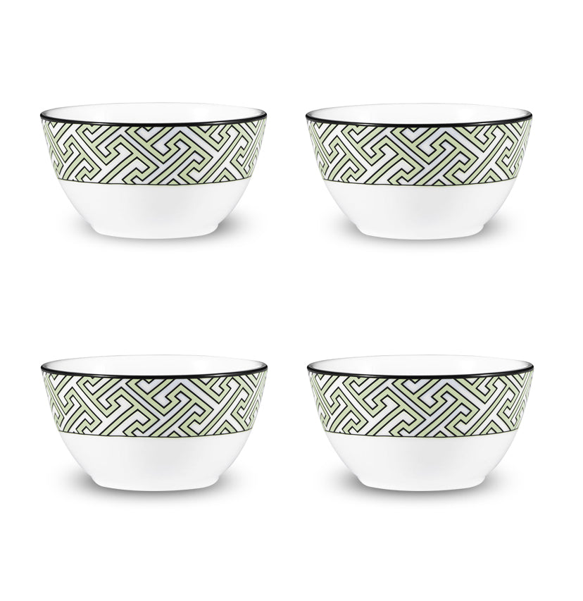 Maze Apple Green Sugar/Nut Bowls Set of 4 - SPECIAL OFFER