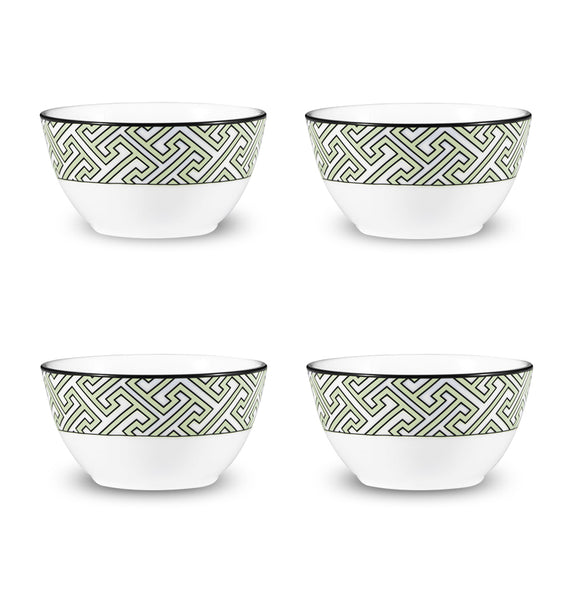 Maze Apple Green Sugar/Nut Bowls Set of 4 - SPECIAL OFFER