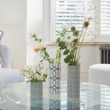 Maze Truffle/White Vase