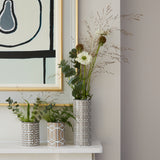 Maze Truffle/White Vase