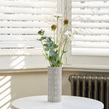 Maze Truffle/White Vase