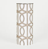 Loop White/Truffle Vase