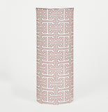 Maze Blush/White Vase