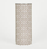 Maze Truffle/White Vase
