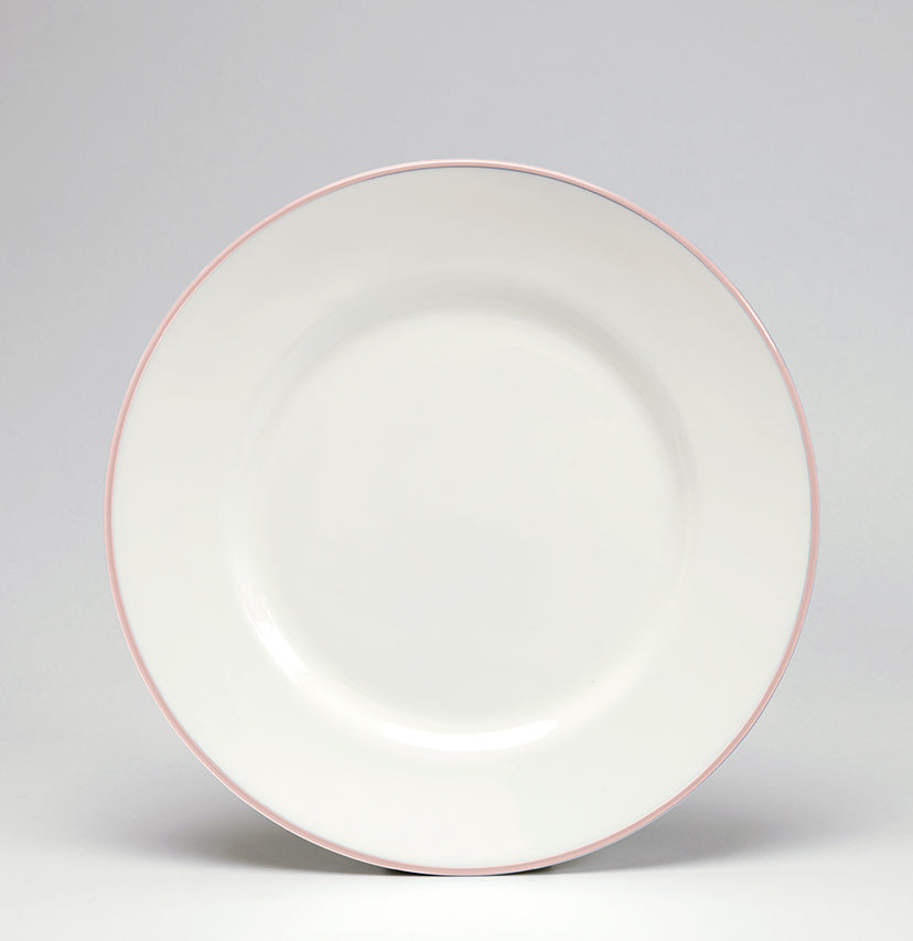 Blush/White Dessert/Salad Plate