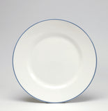 Cornflower Blue/White Dessert/Salad Plate