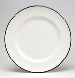Black/White Dinner Plate