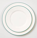 Duck Egg/White Dinner Plate