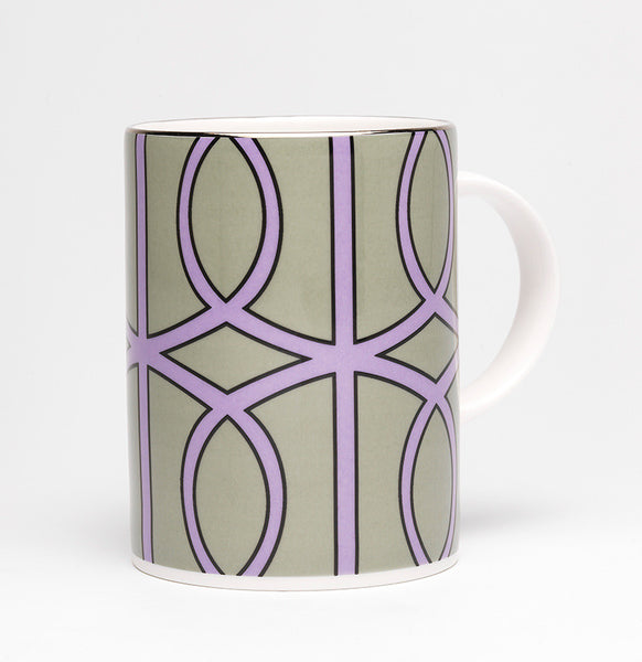 Loop Slate/Violet Mug (Silver)