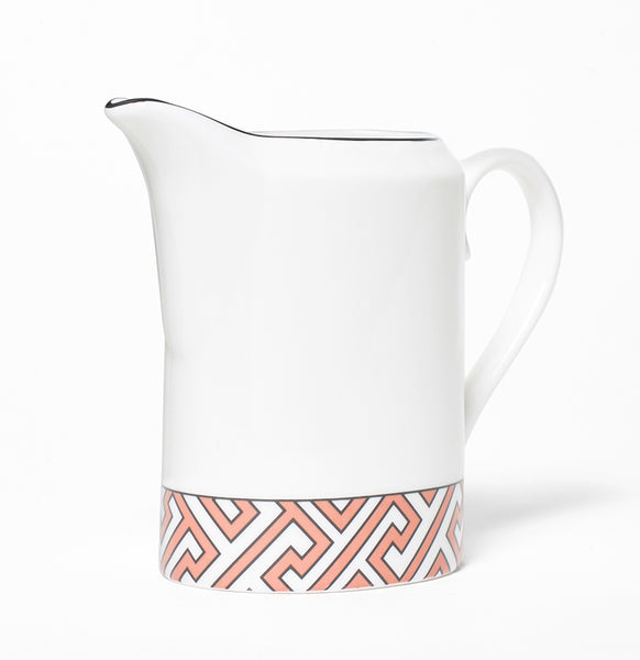 Maze Coral/White Milk Jug