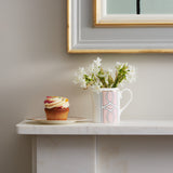 Loop Blush/White Milk Jug (Gold)