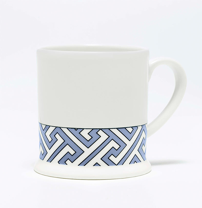 Maze Cornflower Blue/White Espresso