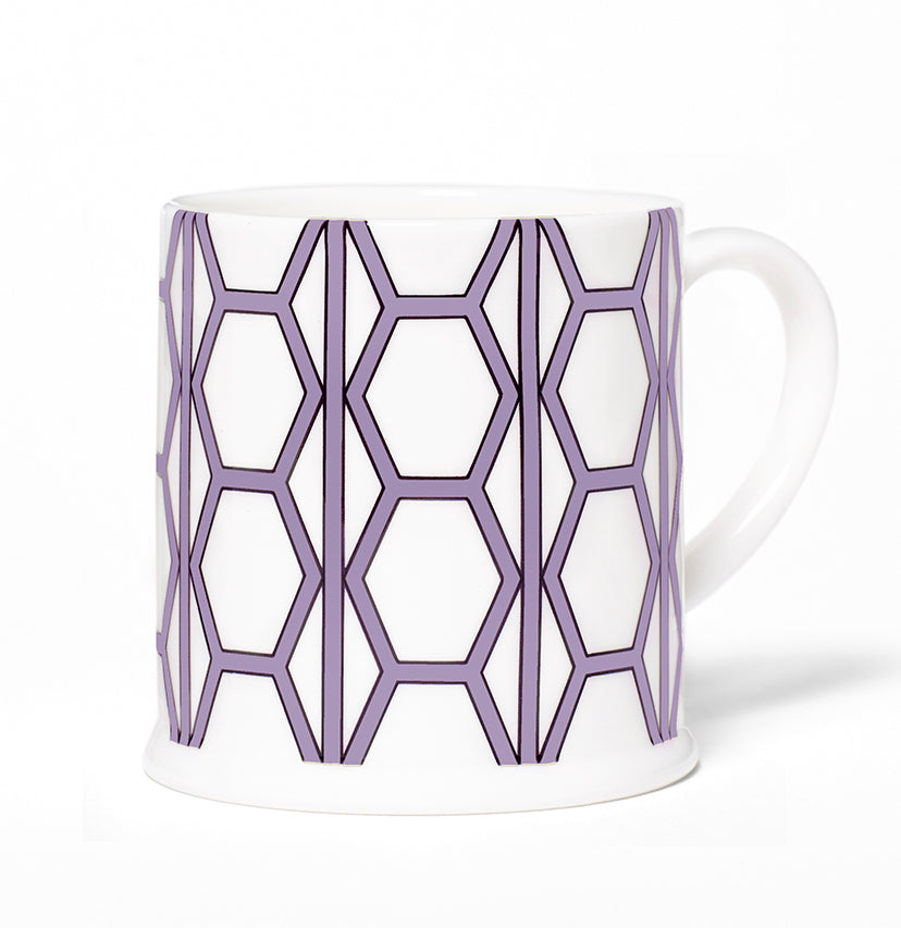 Hex White/Violet Espresso