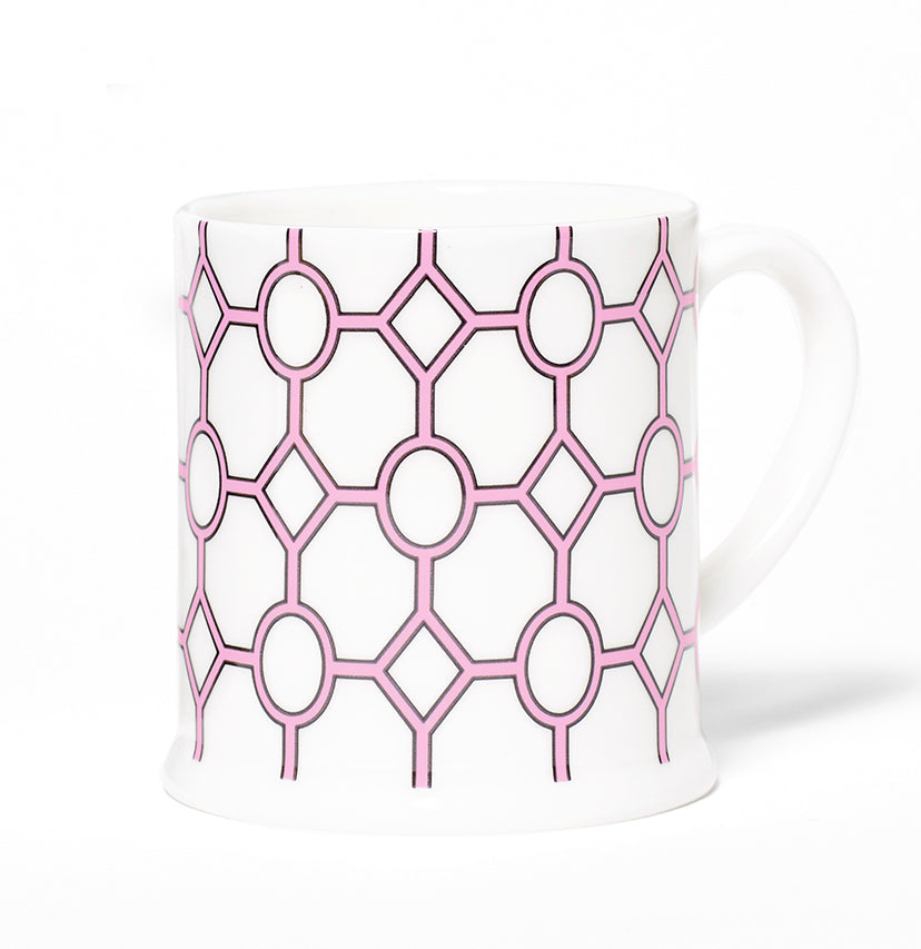 Hoop White/Pink Espresso