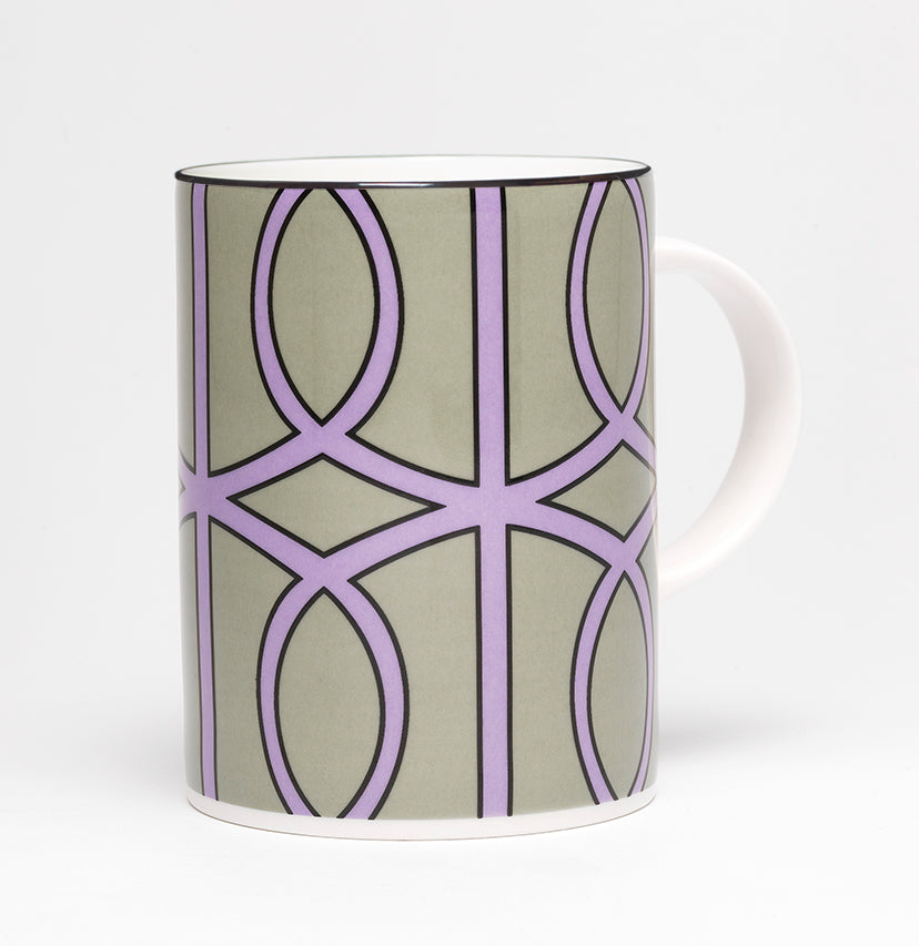 Loop Slate/Violet Mug (Black)