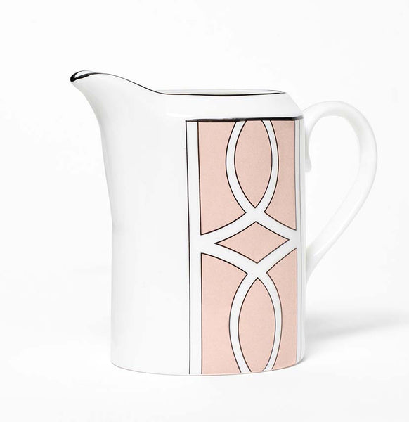 Loop Blush/White Milk Jug