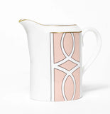 Loop Blush/White Milk Jug (Gold)