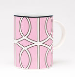 Loop Pink/White Mug (Black)