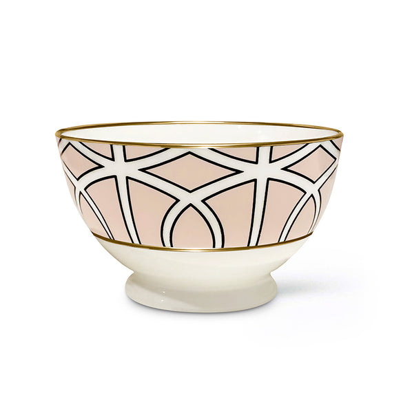 Loop Blush Sugar/Nut Bowl (Gold)