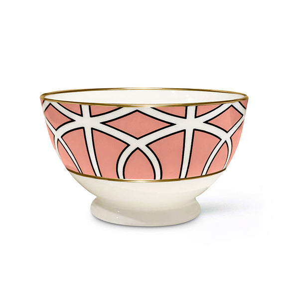 Loop Coral Sugar/Nut Bowl (Gold)