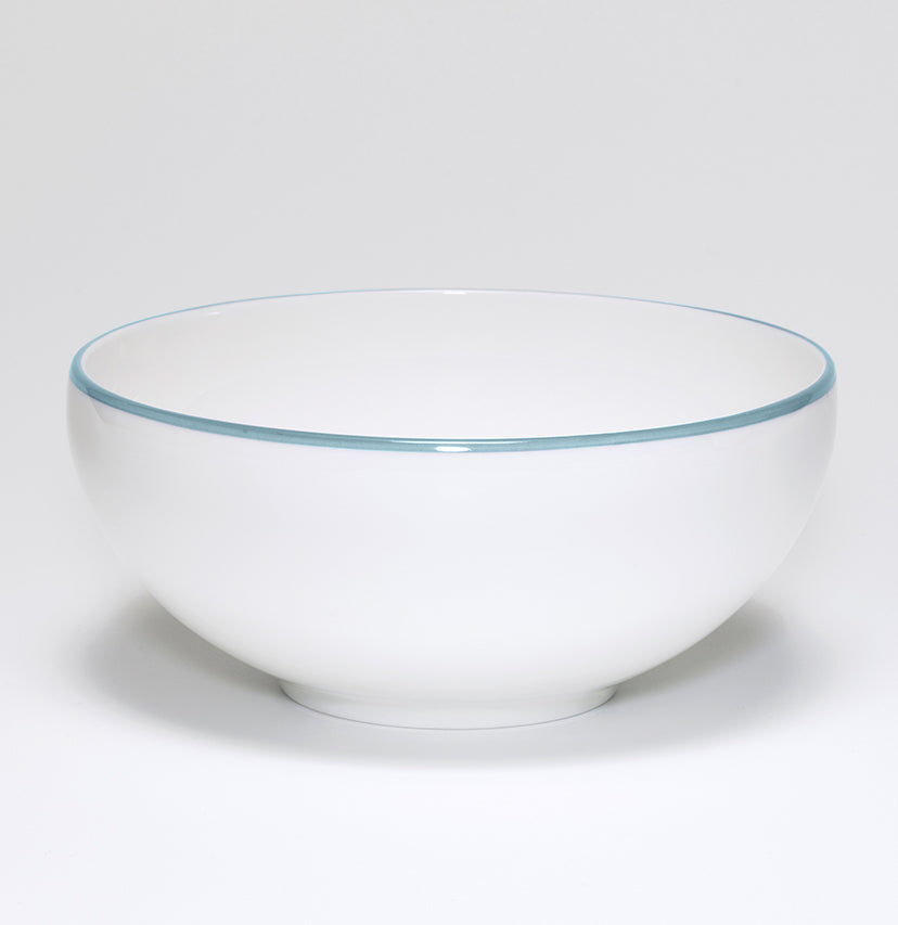 Duck Egg/White Bowl
