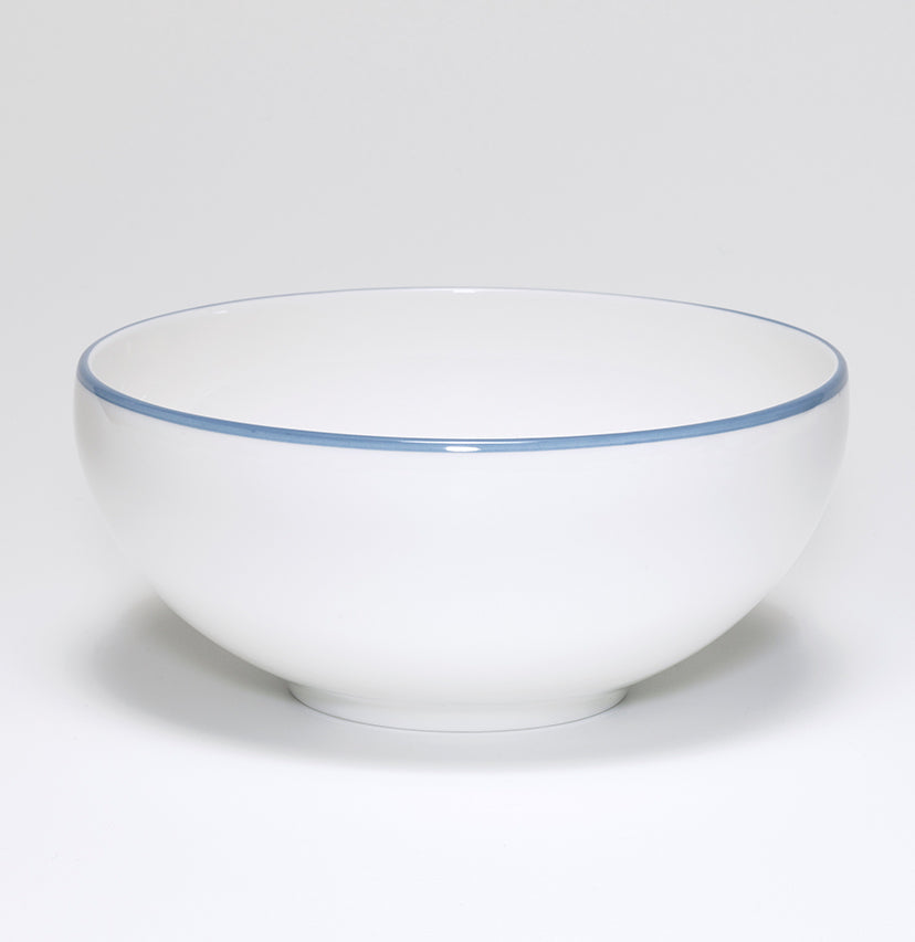 Cornflower Blue/White Bowl