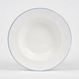 Cornflower Blue/White Soup Bowl