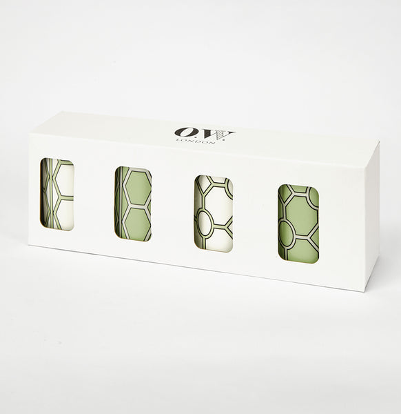 Hex & Hoop Apple Green Mug Set - SPECIAL OFFER