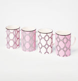 Hex & Hoop Pink Mug Set - SPECIAL OFFER