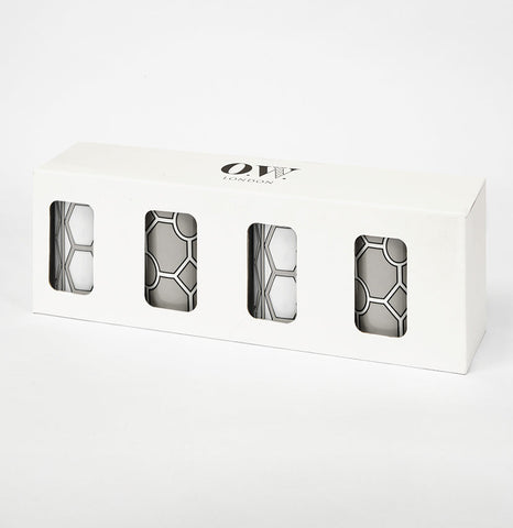 Hex & Hoop Grey Mug Set - SPECIAL OFFER