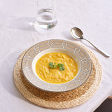 Loop Truffle/White Soup Bowl