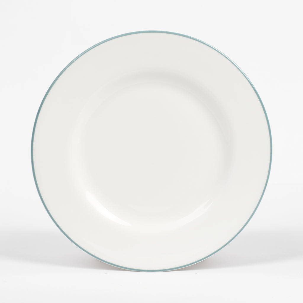 Duck Egg/White Teaplate/Side Plate