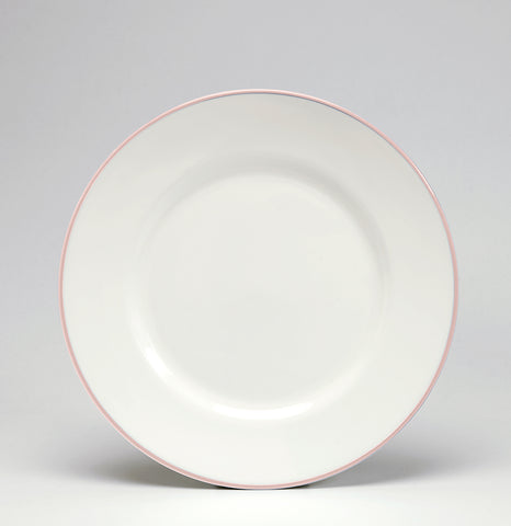Blush/White Dessert/Salad Plate