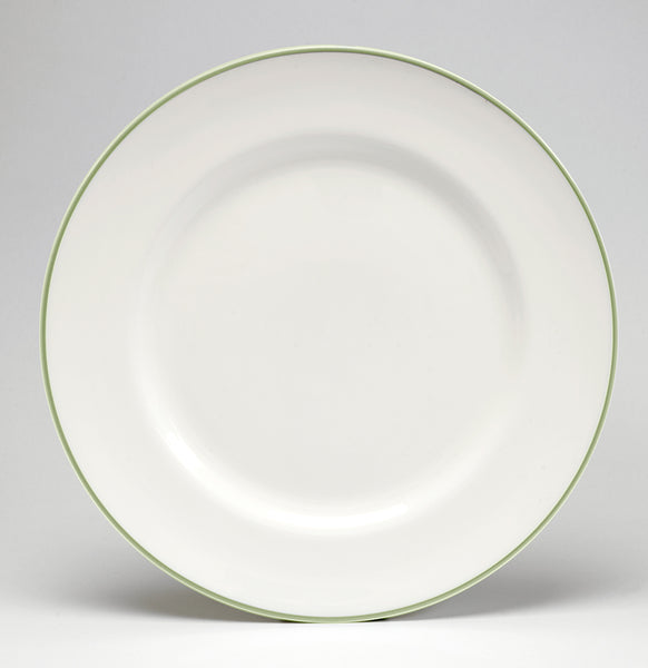 Apple Green/White Dinner Plate