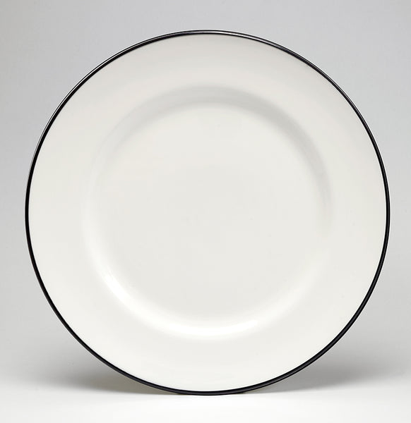 Black/White Dinner Plate