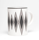 Diamond Black/Grey Mug