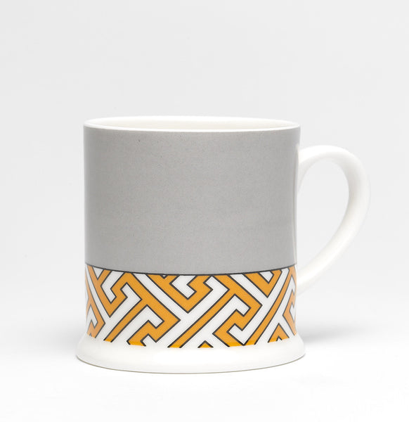 Maze Mid Grey/Orange Espresso