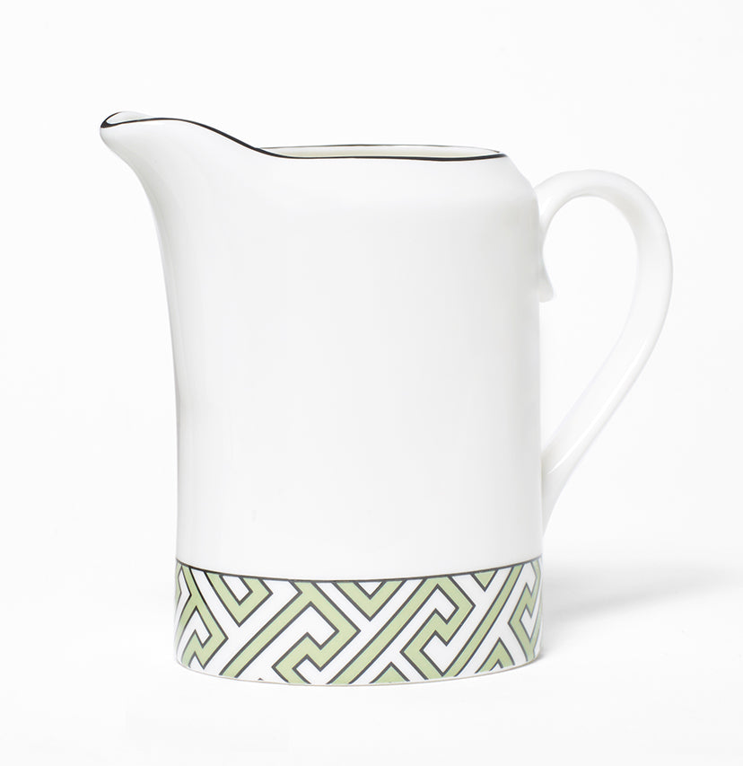 Maze Apple Green/White Milk Jug