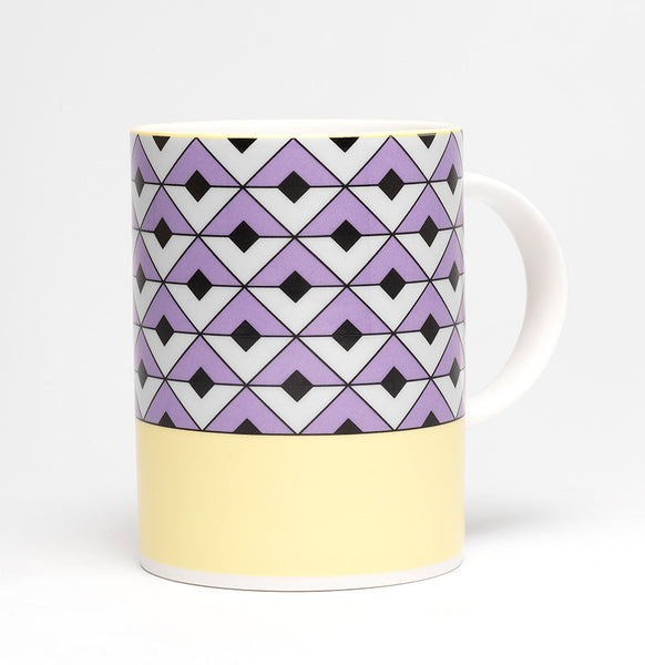 Tile Violet/Yellow Mug