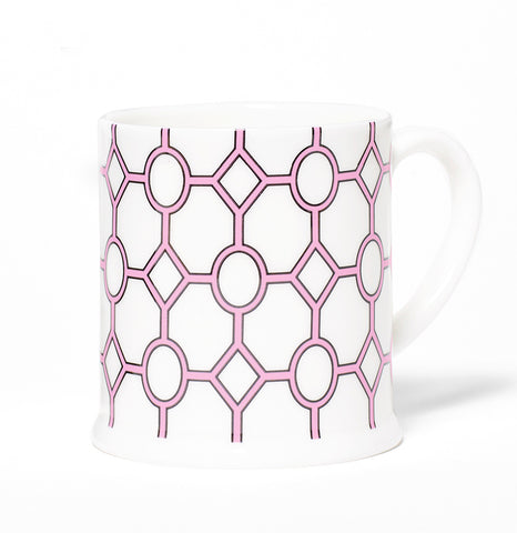 Hoop White/Pink Espresso